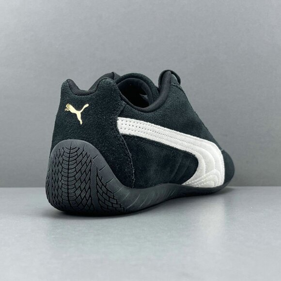 Puma Black Casual Thin-Soled Casual Sneakers - Picture 4 of 12